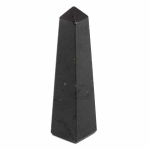 Piedra Punta de Obelisco Turmalina Negra - 30-50 mm - 4 caras
