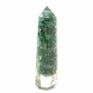 Obelisco de Orgonita Jade (70 mm)