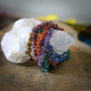Conjunto de Pulseras de 7 Chakras
