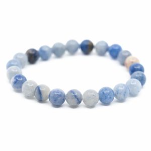 Pulsera de Piedras Preciosas Aventurina Azul