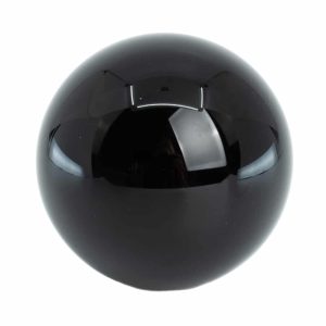 Bola de Cristal Feng Shui - el Chakra Negro (50 mm)