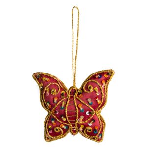 Adorno colgante Mariposa tradicional (15 cm)