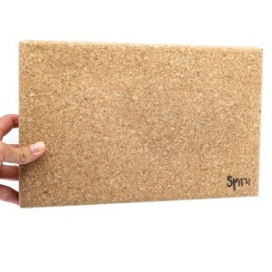 Bloque de Yoga Spiru Corcho Eco Rectángulo Grande - 30 x 5 x 20 cm