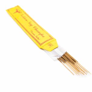 Varillas de Incienso Tibetano - Nag Champa Dorado (15 unidades)